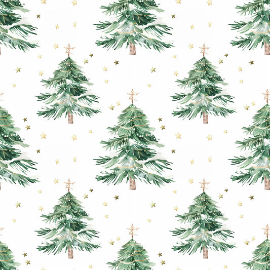 Christmas Tree and Stars