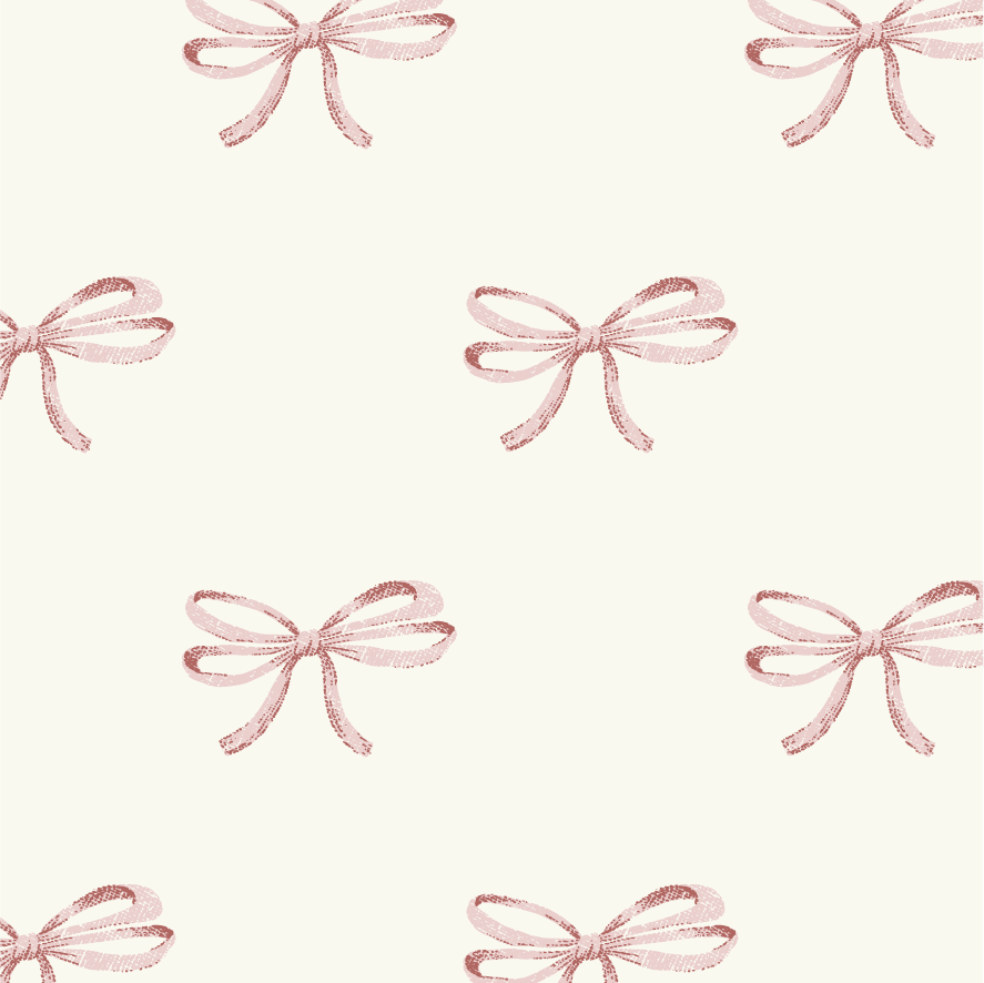 Vintage Bow Pink