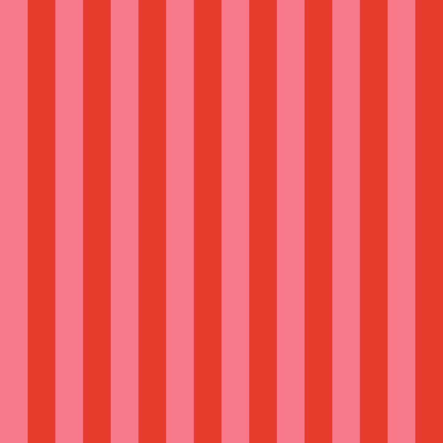 Vertical Red Stripes