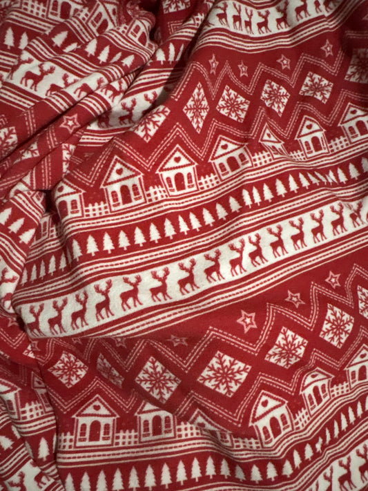 Christmas Cotton French Terry