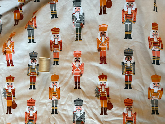 Nutcracker Cotton French Terry