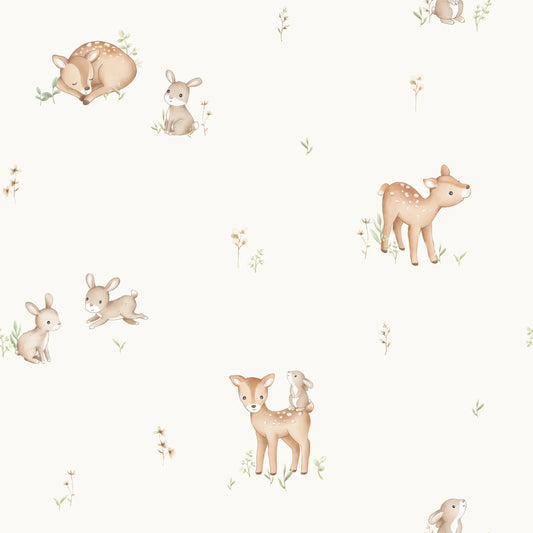Fawn Rabbit Off White