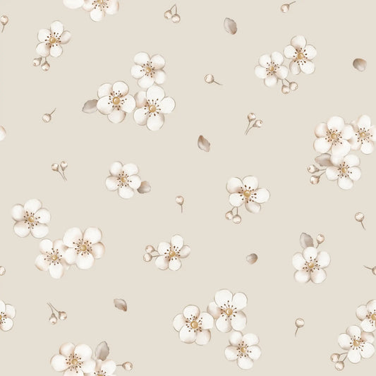 Floral Hilde Ecru