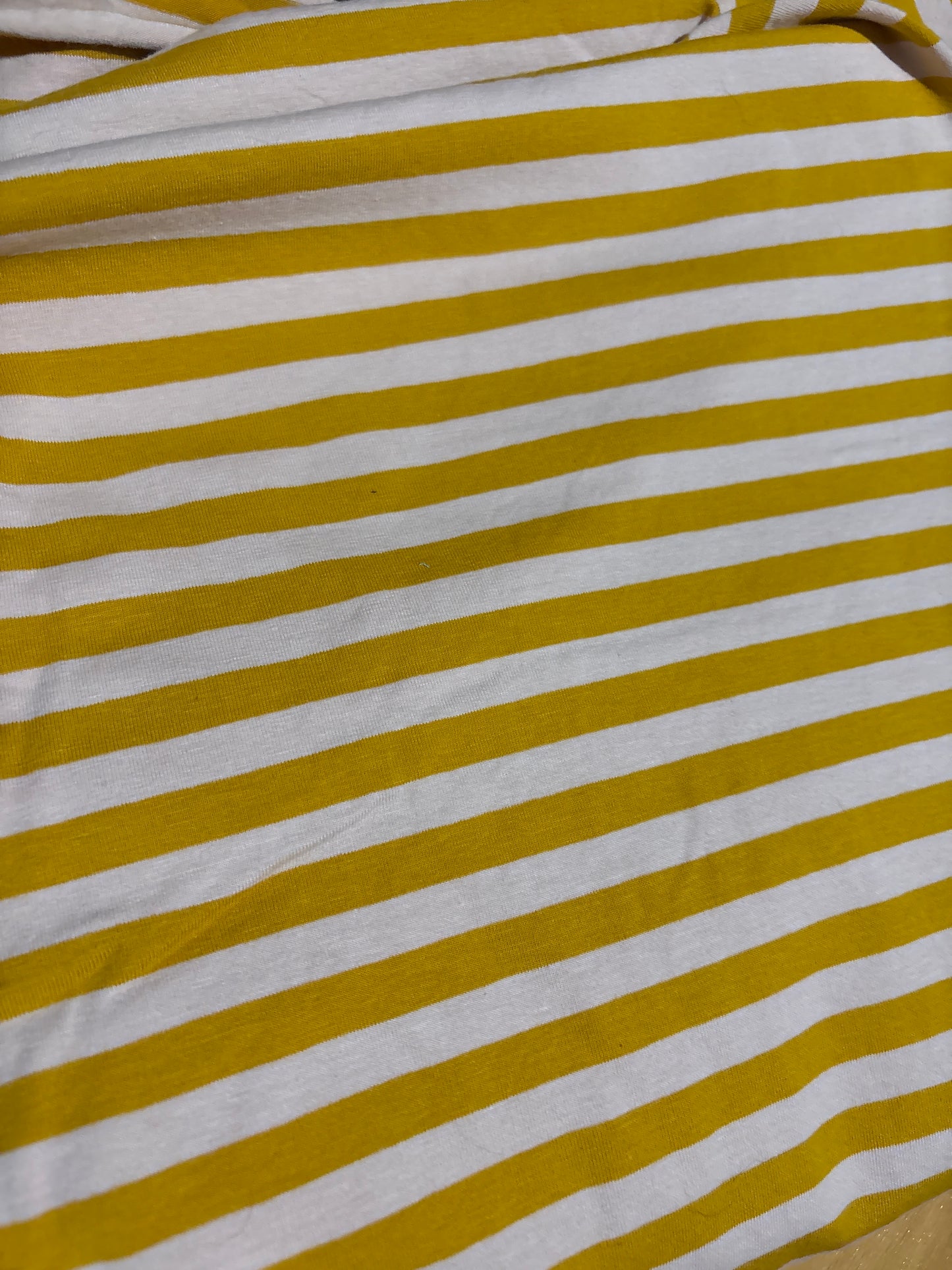 Pink and Mustard Striped Jersey