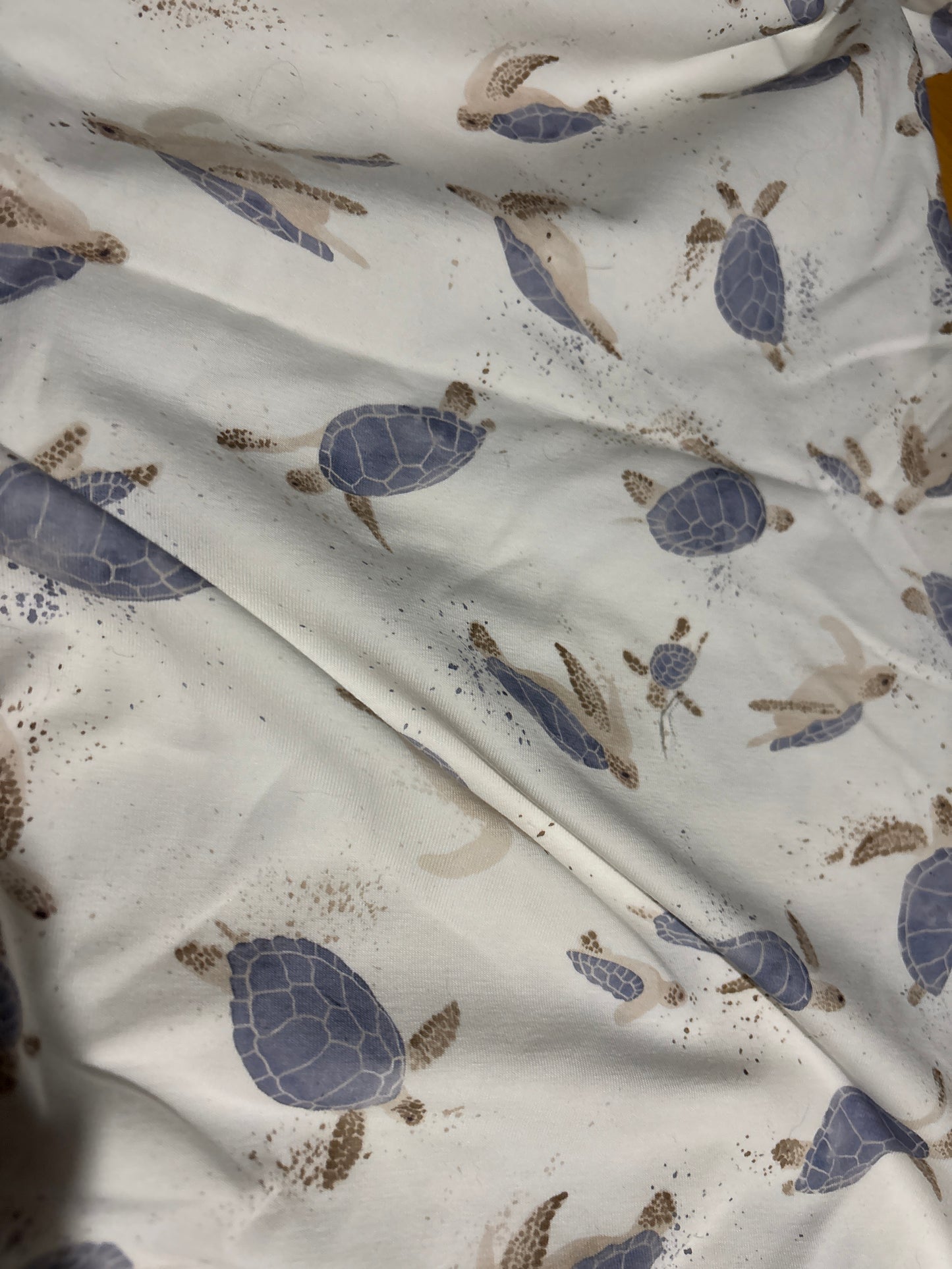 Turtles cotton jersey