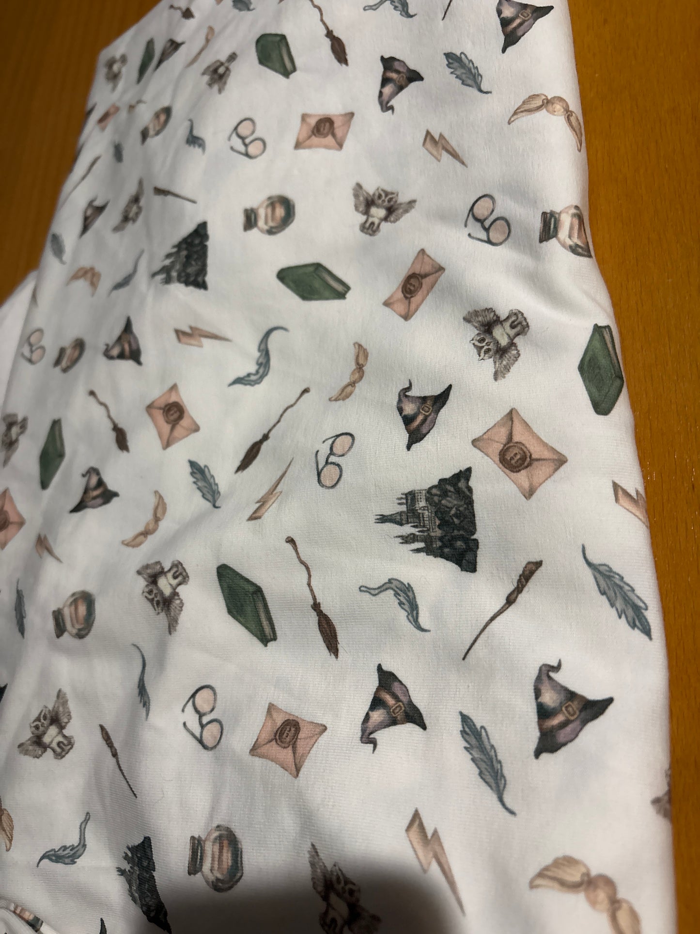 Fantasy elements cotton jersey