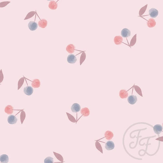 Cherries Pink/Blue