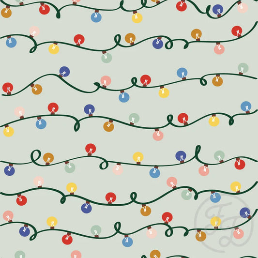 Christmas Lights In Nebula