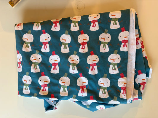 Snowman Cotton Jersey