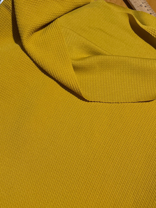 Mustard Textured Knit