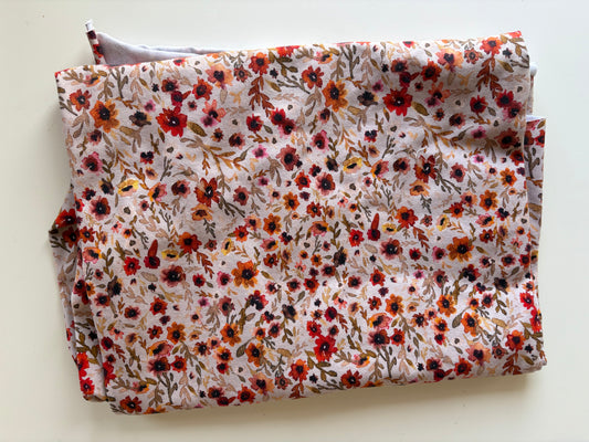 Fall Floral Cotton Jersey