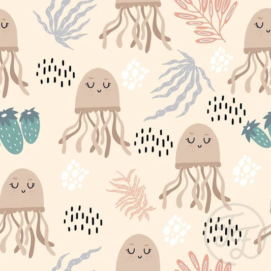 Jellyfish Organic Jersey Knit