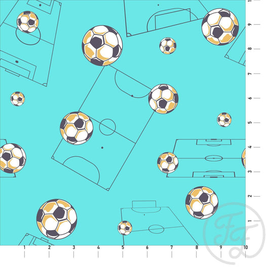 Let’s Play Football in Sky Blue