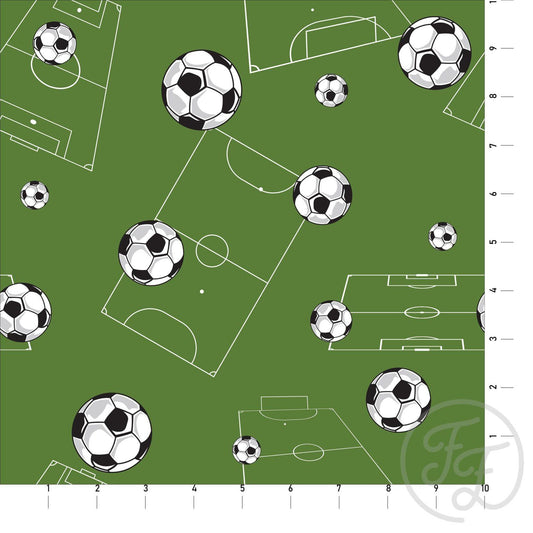 Let’s Play Football in Olive Green