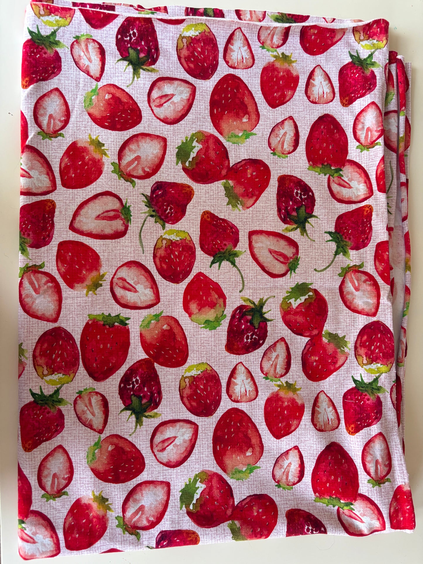 Strawberry Cotton Jersey
