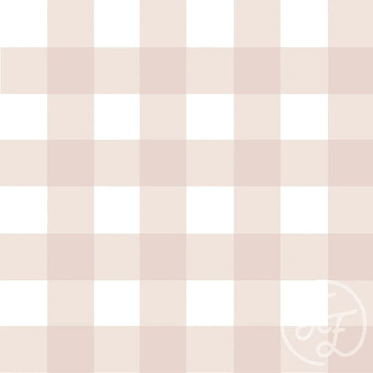 Gingham Organic French Terry