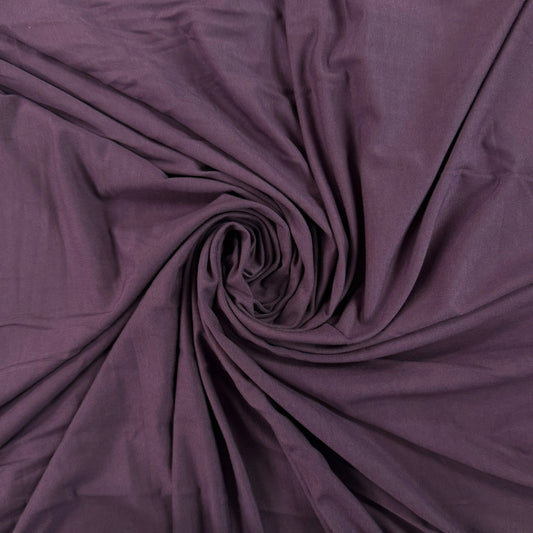Bamboo French Terry - Smokey Purple