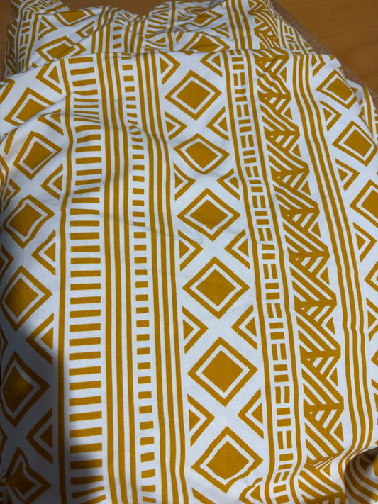 Aztec Cotton Jersey
