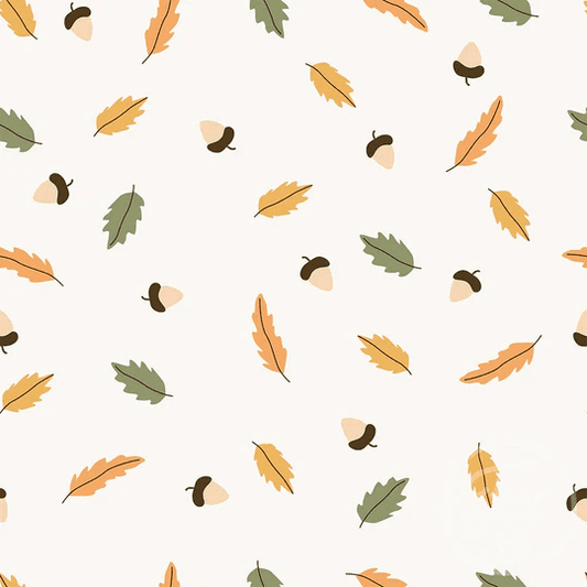 Fall Leaves And Nuts