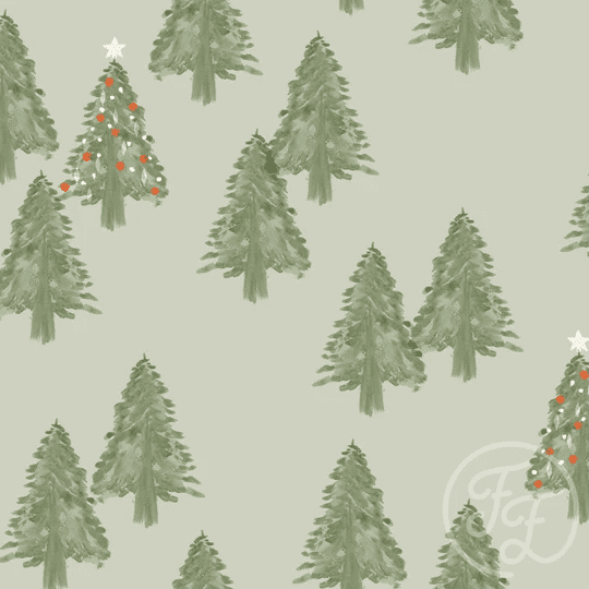 Christmas Trees Green