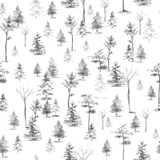 Snow Forest Off White