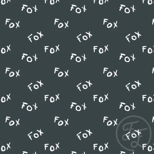 Fox Lettering Dark