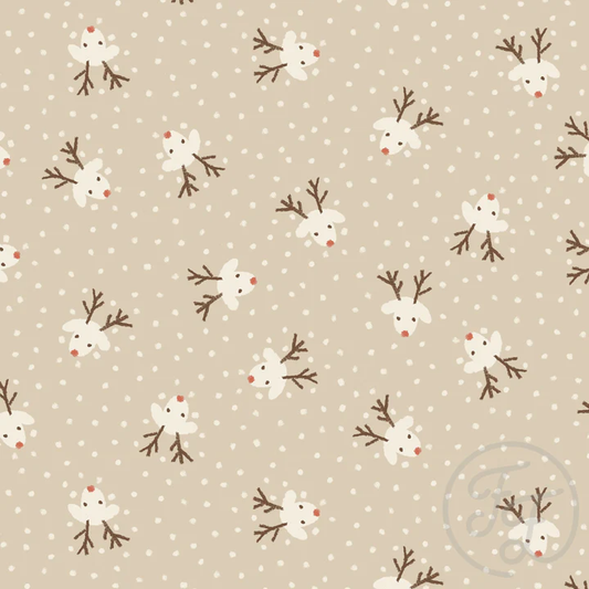 Rudolph Small Beige - French Terry