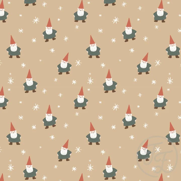 Christmas Gnome And Stars Toffee Small