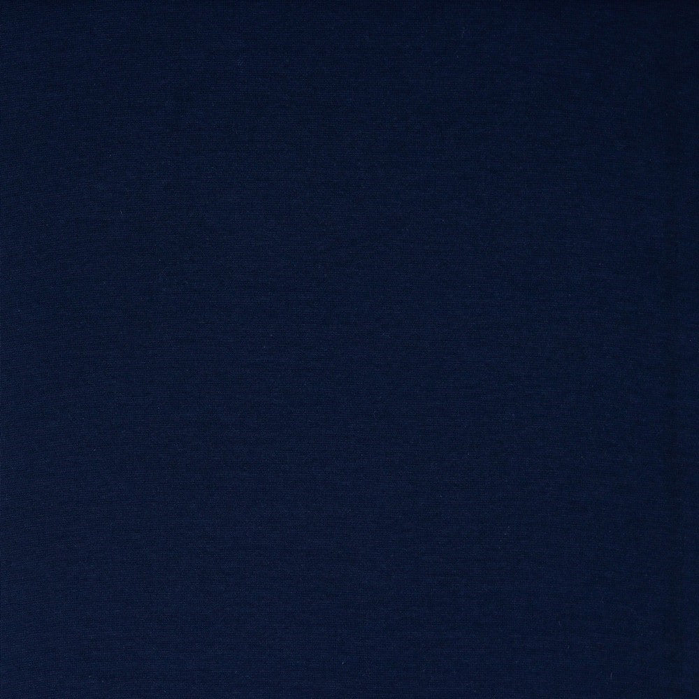 Navy Cotton Oeko-Tex Rib Knit