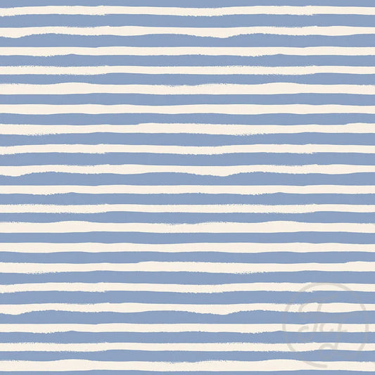 Painted Stripe Medium Blue
