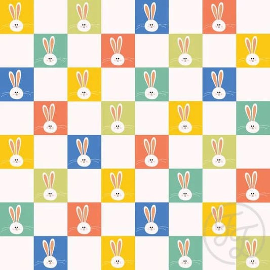 Easter Bunny Checkered