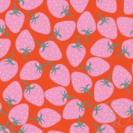 I like You Berry Much In Shocking Orange