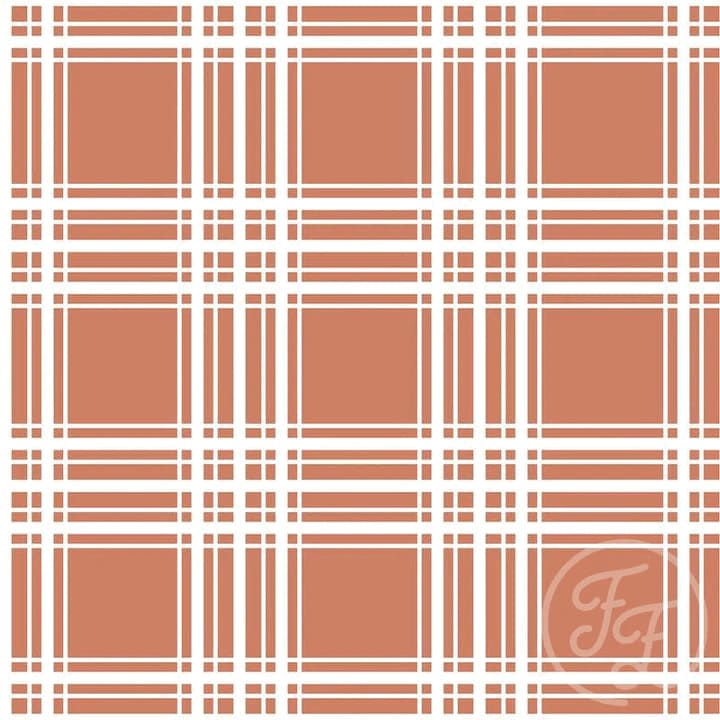 Squares And Strips Muted Clay