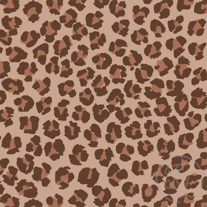 Leopard Spots Brown Medium