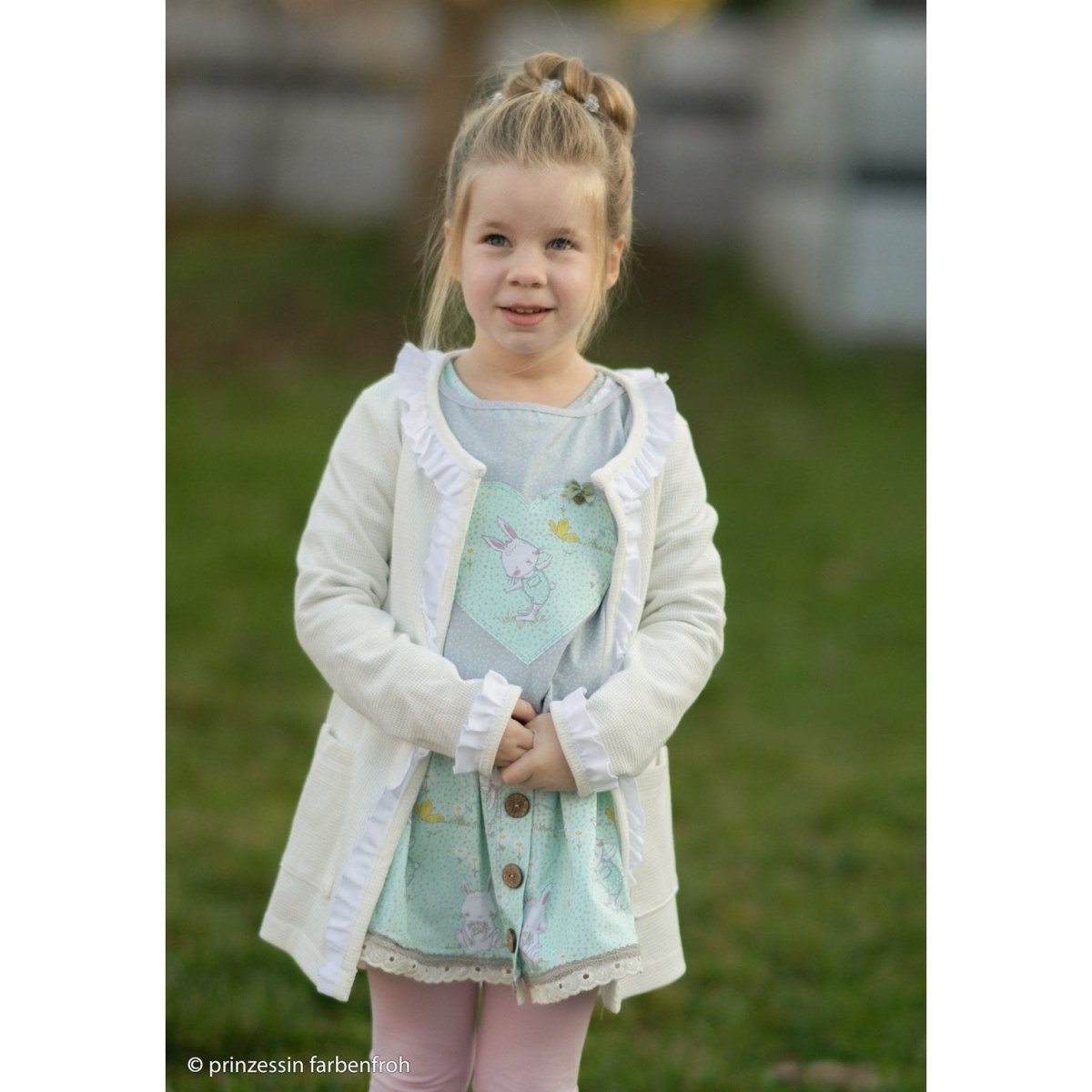 Clarissa Organic Waffle Jersey by Swafing - White - Fabric - Bibs And Boots Fabric