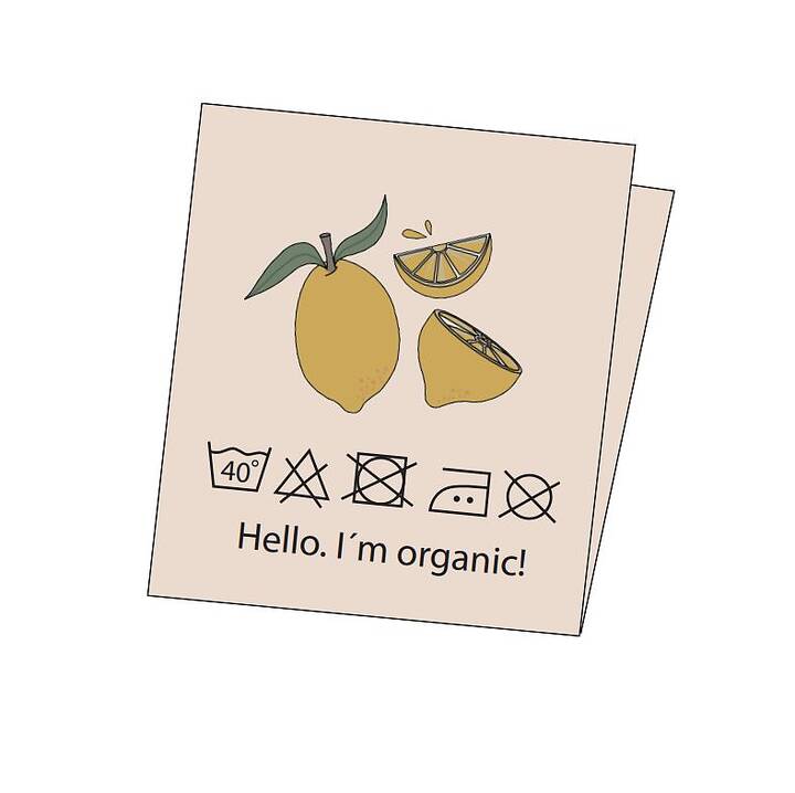 Lemon Labels, Elvelyckan Design - Clothing Labels - Bibs And Boots Fabric