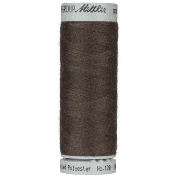 Mettler Seracycle Thread - 0399 Earthy Brown Coal - Thread - Bibs And Boots Fabric