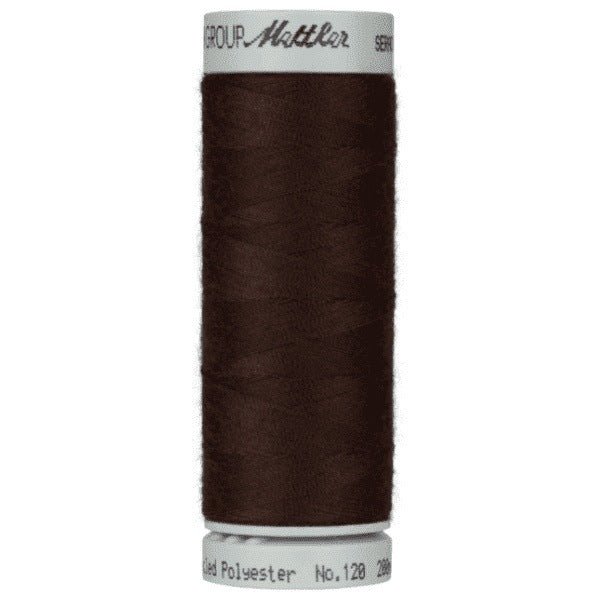 Mettler Seracycle Thread - 0428 Chocolate - Thread - Bibs And Boots Fabric
