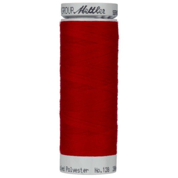 Mettler Seracycle Thread - 0504 Country Red - Thread - Bibs And Boots Fabric