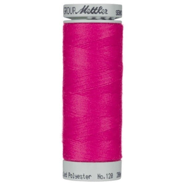 Mettler Seracycle Thread - 1423 Hot Pink - Thread - Bibs And Boots Fabric
