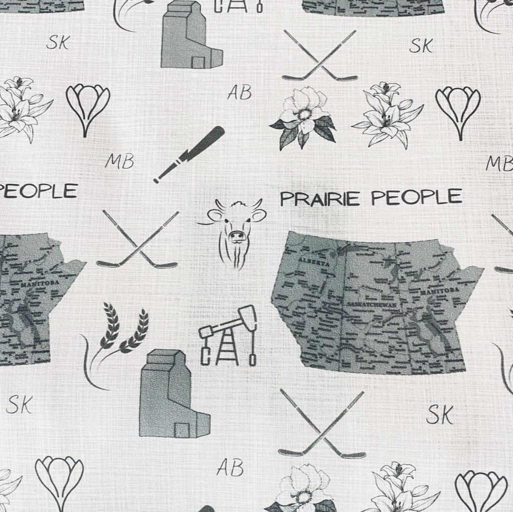 Prairie People Grey, Custom French Terry - Organic FLAWED - Fabric - Bibs And Boots Fabric