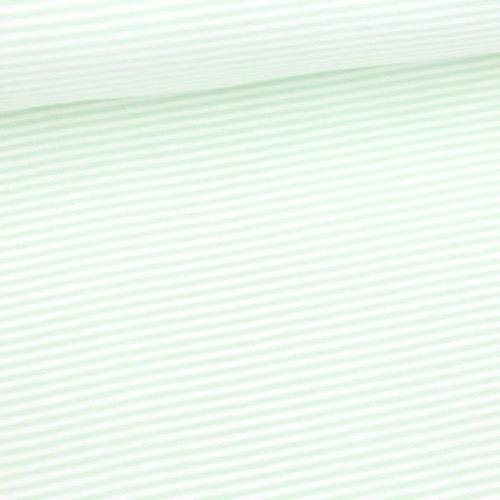 Simply Stripes Avocado European Jersey - Fabric - Bibs And Boots Fabric