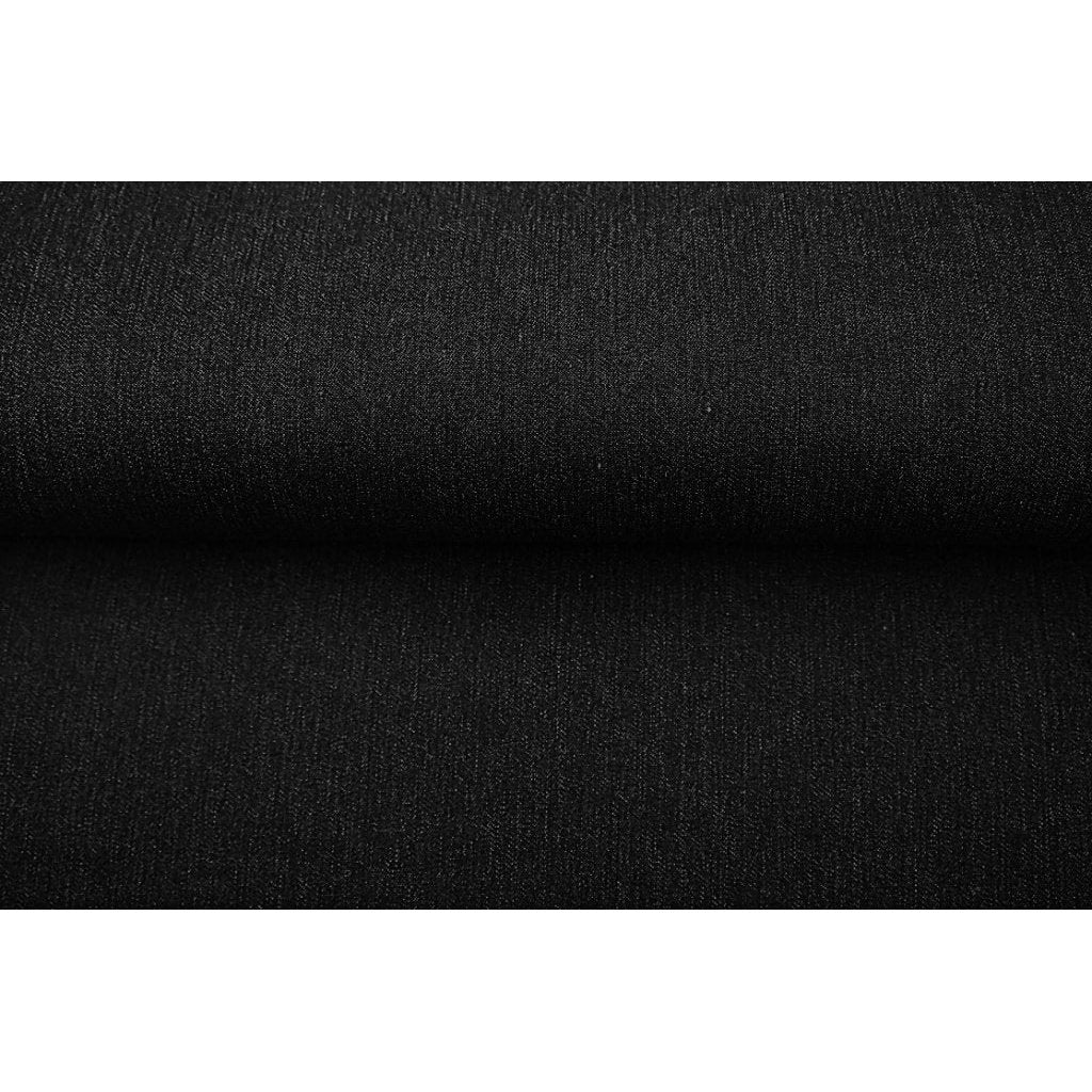 Uni Stretch Organic Denim Black by Stenzo Textiles - Fabric - Bibs And Boots Fabric